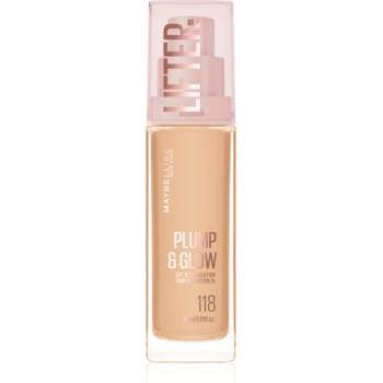 Image 1 of Maybelline new york Lifter Plump & Glow озаряващ фон дьо тен за естествен вид цвят 118 30ml