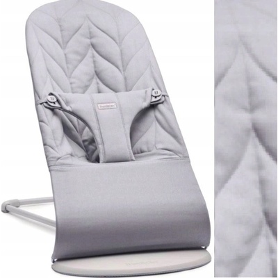 Lehátko BabyBjörn Bliss šedé se snímatelným potahem pro děti 3-12 kg