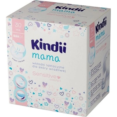 Kindii Mama Prsní vložky do podprsenky Sensitive 30 ks