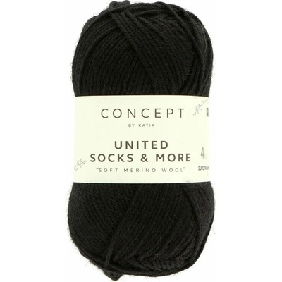 Concept by Katia United Socks & More 02 čierna
