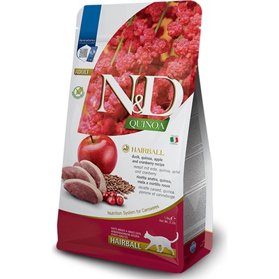 N&D Quinoa Adult Hairball 1,5 kg