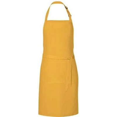 Link Kitchen Wear Unisex grilovací zástěra X987 Sunflower Pantone 136c 85x72cm