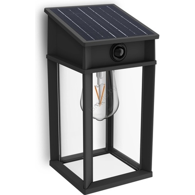 LED соларен стенен сензор GERI LED/3, 2W/3, 7V 2700K IP44 (P6573)