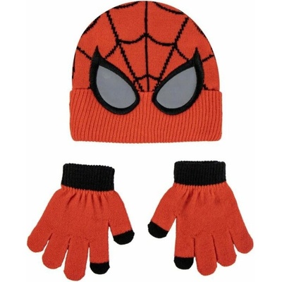 Čepice s rukavicemi Marvel Spiderman