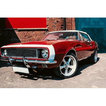 DIMEX ART s. r. o Флизелинов фототапет луксозен ретро автомобил 375 x 250 см