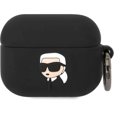 Karl Lagerfeld Apple AirPods Pro 2 cover Silicone Karl Head 3D KLAP2RUNIKK
