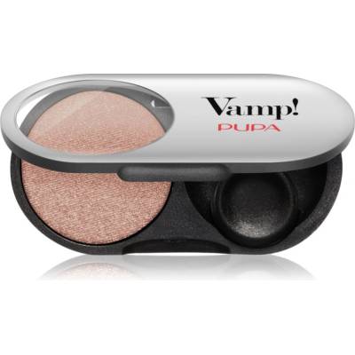PUPA Vamp! Radiant Baked Eyeshadow дълготрайни сенки за очи с блясък цвят 406 Desert Nude - Matt 1 гр