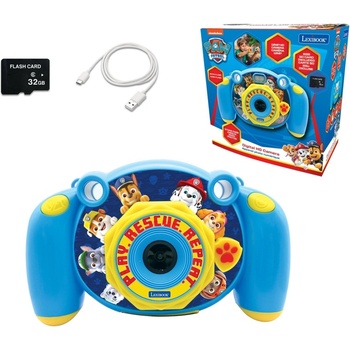 Lexibook Детски фотоапарат с HD камера и SD карта Lexibook - Paw Patrol (DJ080PA)