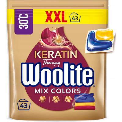 Woolite Kapsle s Keratinem na praní Color 43 PD