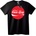 NOONEBRAND Тениска Caca Loca - Забавен Пародиен Дизайн - 2XL, Black