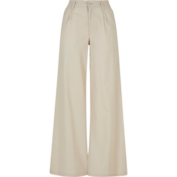 Image 1 of Urban Classics Дамски дълъг ленен панталон в цвят екрю Urban Classics Linen PantsUB-TB5991-03680 - Екрю, размер 34