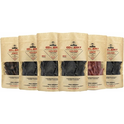 Usušil & syn Zvedavec XL na ochutnávku 6 x 150 g