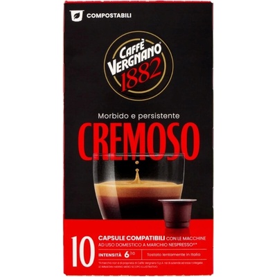 Vergnano Éspresso CREMOSO Nespresso 10 ks