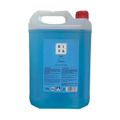 Riva tekuté mýdlo blue soft 5 l