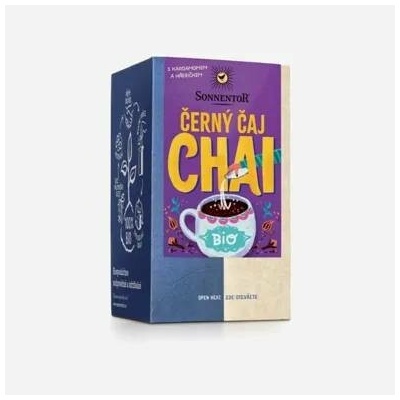 Sonnentor Chai černý čaj BIO 6 x 18 sáčků