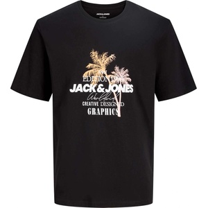 JACK & JONES Тениска jjgradient print tee ss crew neck pls (122959784998147)
