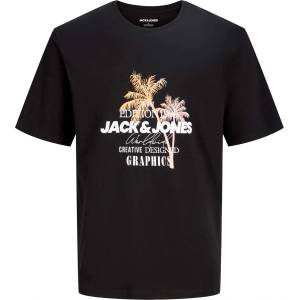 JACK & JONES Тениска jjgradient print tee ss crew neck pls