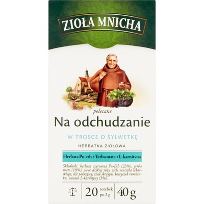 Big-Active Mníšske bylinky na chudnutie 20 x 2 g