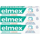 Elmex Sensitive zubní pasta pro citlivé zuby 3 x 75 ml