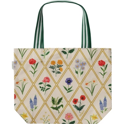 Rifle Paper Co. Plátěná taška Tote East West Garden Study béžová textil