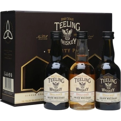 Teeling whisky Trinity Pack 46% 3 × 0,05 l (set)