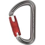 DMM Заключващ се карабинер Dmm Shadow Locking carabiner - Titanium / Red - размер Kwicklock (322-0036-0611)