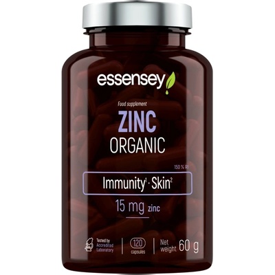 Essensey Zinc Organic 15 mg [90 капсули]