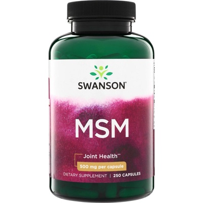 Swanson MSM 500 mg 250 kapsúl