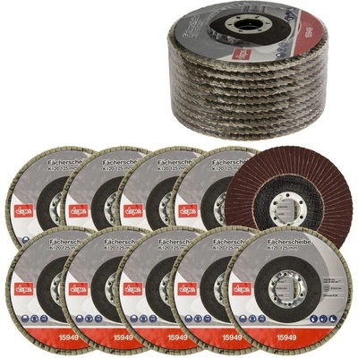 Dema Lamelový vějířový brusný kotouč 125 mm K120 15949D 10 ks