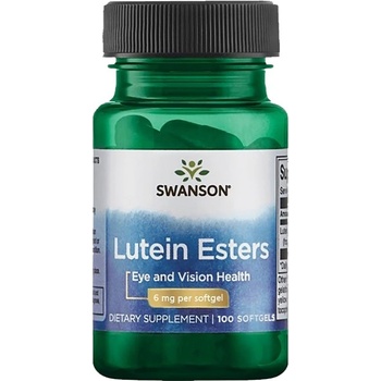Image 1 of Swanson Lutein Esters 6 mg [100 Гел капсули]
