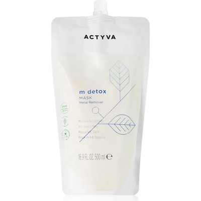 Kemon Actyva M Detox детоксикираща маска против твърда вода 500ml