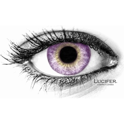 Lucifer Farebné šošovky - nedioptrické - Cloud Violet 2 šošovky