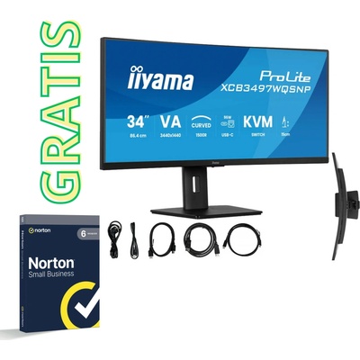 iiyama ProLite XCB3497WQSNP-B1