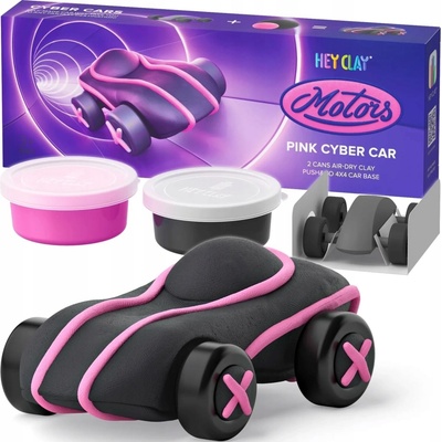 Hey Clay Modelovacia hmotaCyber Auto ružové