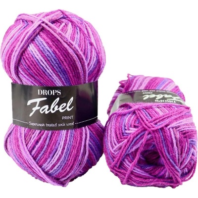 Drops Fabel print 330 borůvky