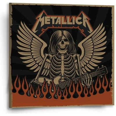 Sablio Obraz METALLICA Padlý anděl - 50x50 cm