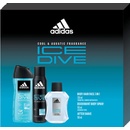 Adidas Ice Dive EDT 50 ml + deospray 150 ml + sprchový gel 250 ml dárková sada
