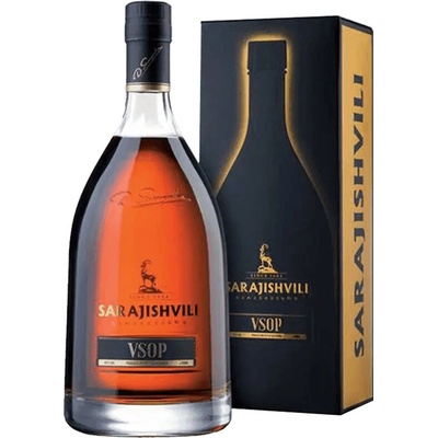 Sarajishvili VSOP 12ročné gruzínske brandy 40% 0,5 l (karton)