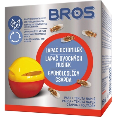 Bros Lapač octomilek náhradní tekutá náplň 15 ml