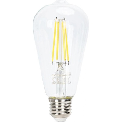 Aigostar B.V. LED Stmívatelná žárovka FILAMENT ST64 E27/6W/230V 6500K AI1683