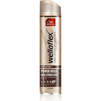 Wella Wellaflex Power Hold лак за коса с екстра силна фиксация за естествена фиксация 250ml