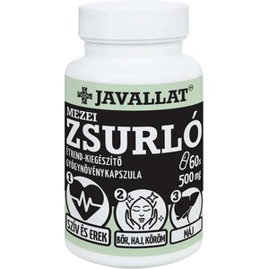 JAVALLAT Коса, кожа и нокти - Полски хвощ, 500 mg x 60 капсули (812634 JAV)