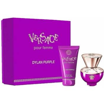 Versace Dylan Purple - Подаръчен комплект за жени: 30мл парфюм EDP + 50мл лосион за тяло