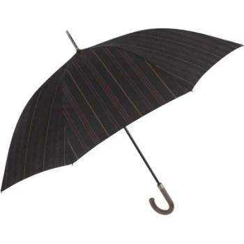 Мъжки автоматичен голф чадър Perletti Technology 21709, Кафяв/Райе