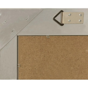 vidaXL Стенно огледало, бароков стил, 50x80 см, сребристо (320322)