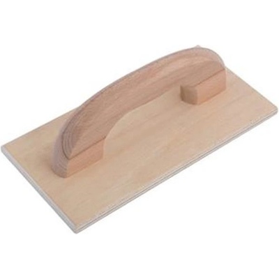 Pinie 252-2 - Dřevěné zednické hladítko (z překližky) 280 x 140 mm s dřevěnou rukojetí