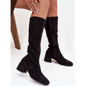Step in style Дамски ботуши с ток модел 220220 Step in style