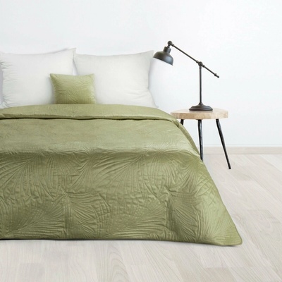Design 91 PŘEHOZ NA POSTEL LUIZ4 220X240 CM SVĚTLEZELENÁ