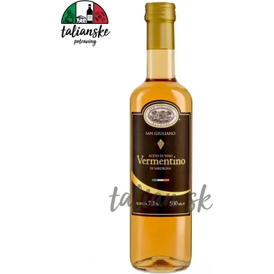 SAN GIULIANO Vínny ocot biely VERMENTINO DI SARDEGNA 500 ml