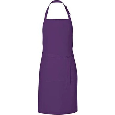 Link Kitchen Wear Unisex grilovací zástěra X987 Purple Pantone 269 85x72cm